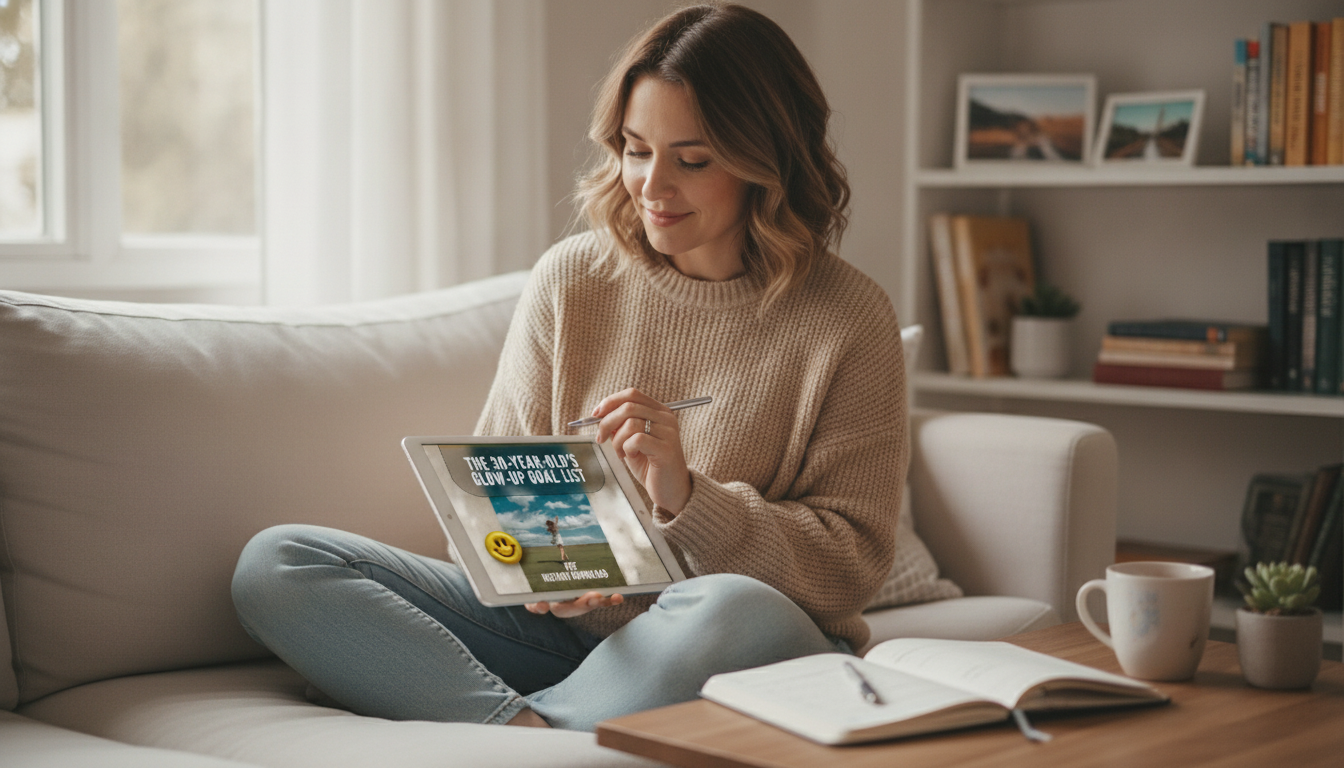 Your 30th Birthday Glow-Up: Goals + Checklist That Stick