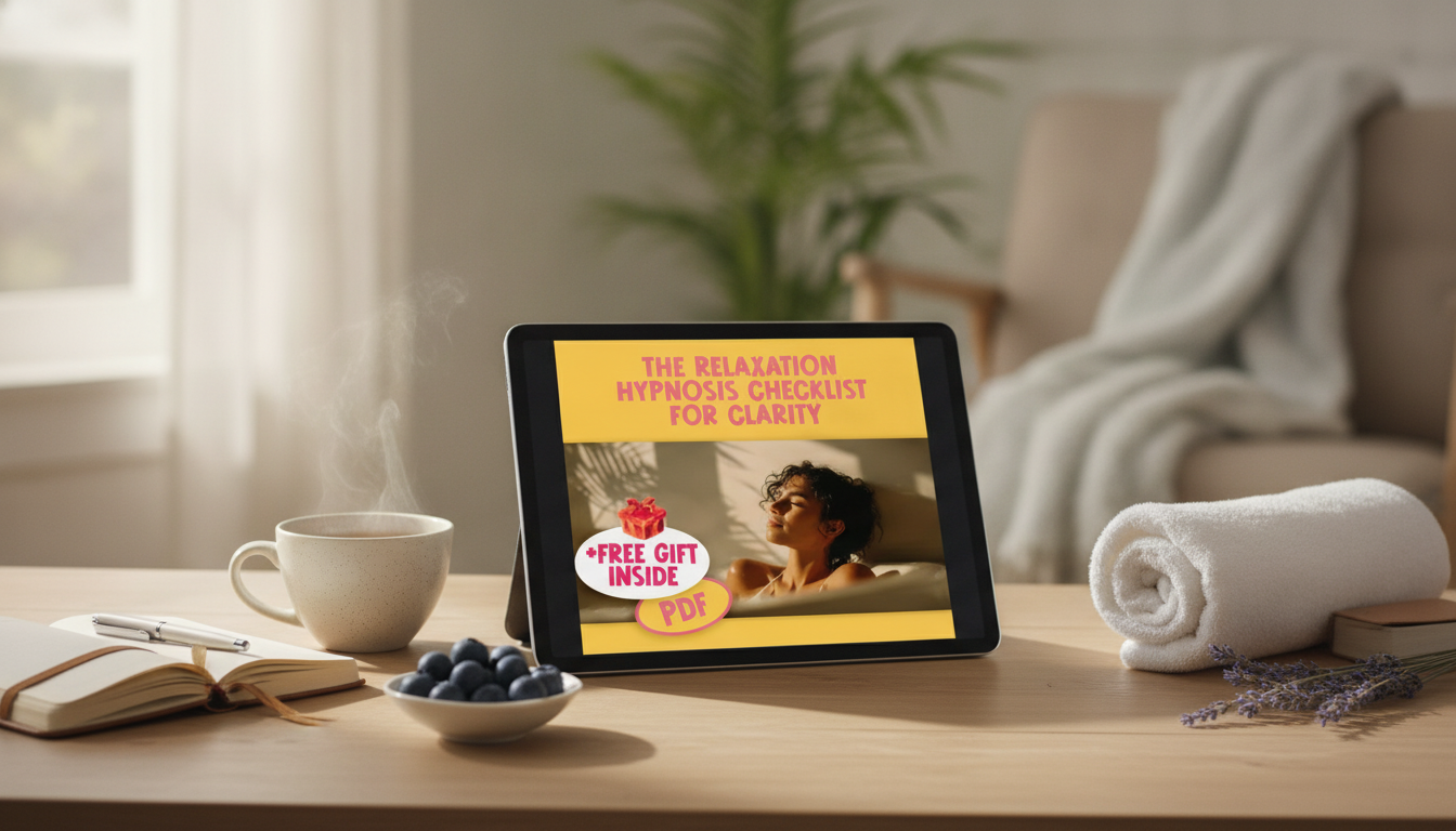 5-Minute Relaxation Hypnosis Checklist for Clear Thinking