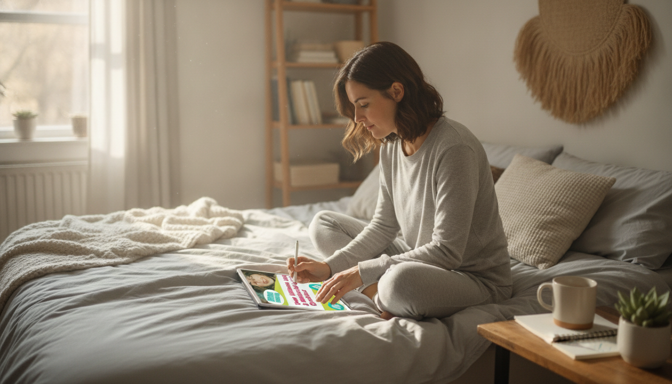 Daily Energy & Motivation Checklist: Morning to Night