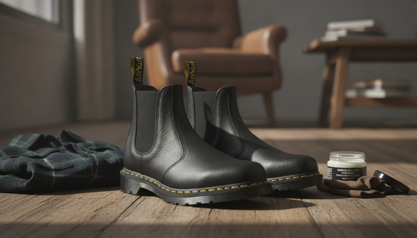 Dr. Martens Men’s Black Ankle Boots: Fit & Care