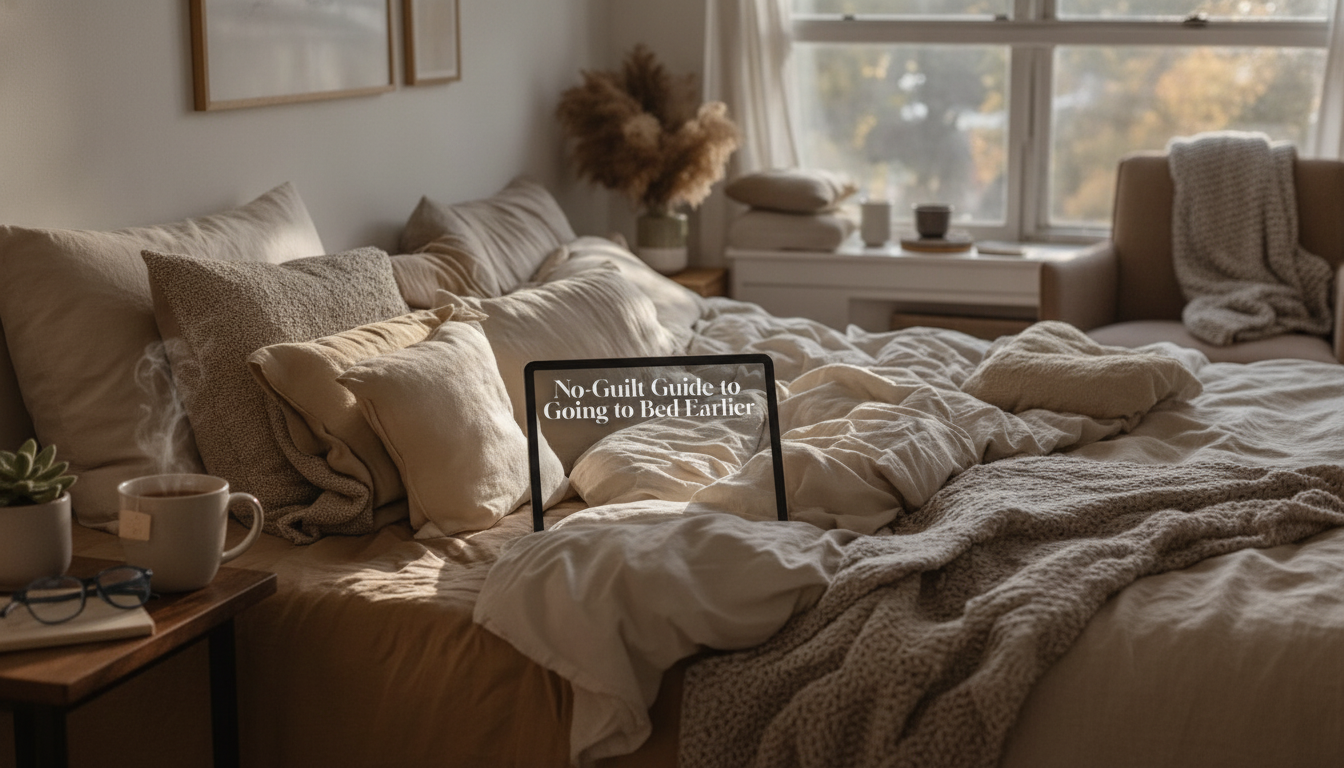 Go to Bed Earlier Without Guilt: The Lights Out Plan