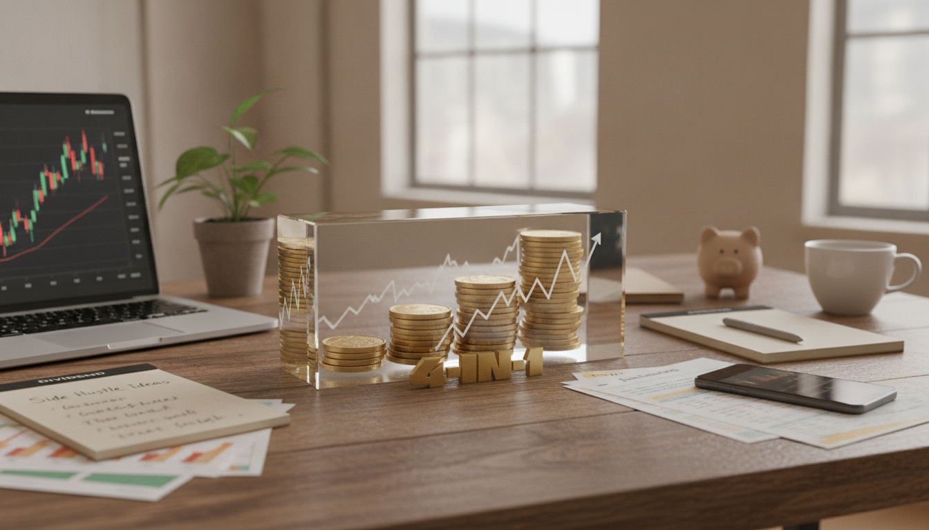 Income Multiplier Bundle: Dividend + Side Hustle Plan
