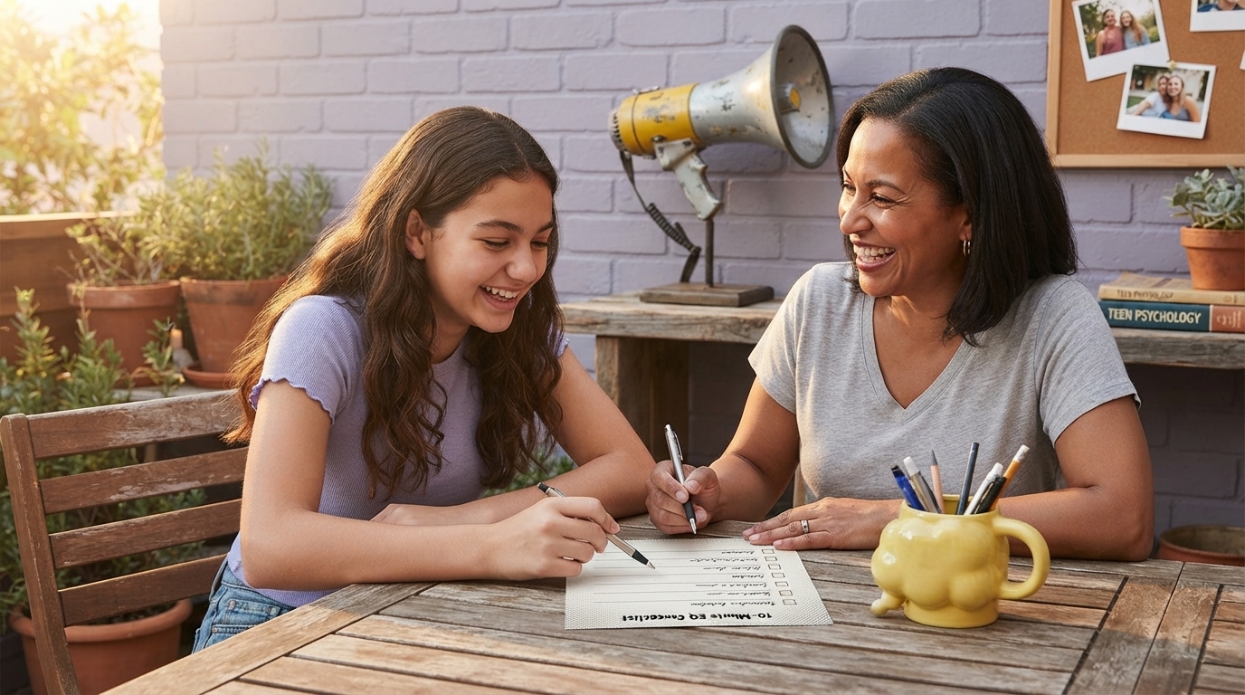 10-Minute EQ Checklist for Teens (Parent-Friendly)
