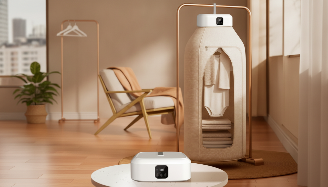 Portable Foldable Electric Dryer Guide for Small Spaces