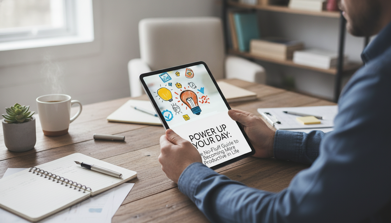 Power Up Your Day: Simple Productivity Without Burnout