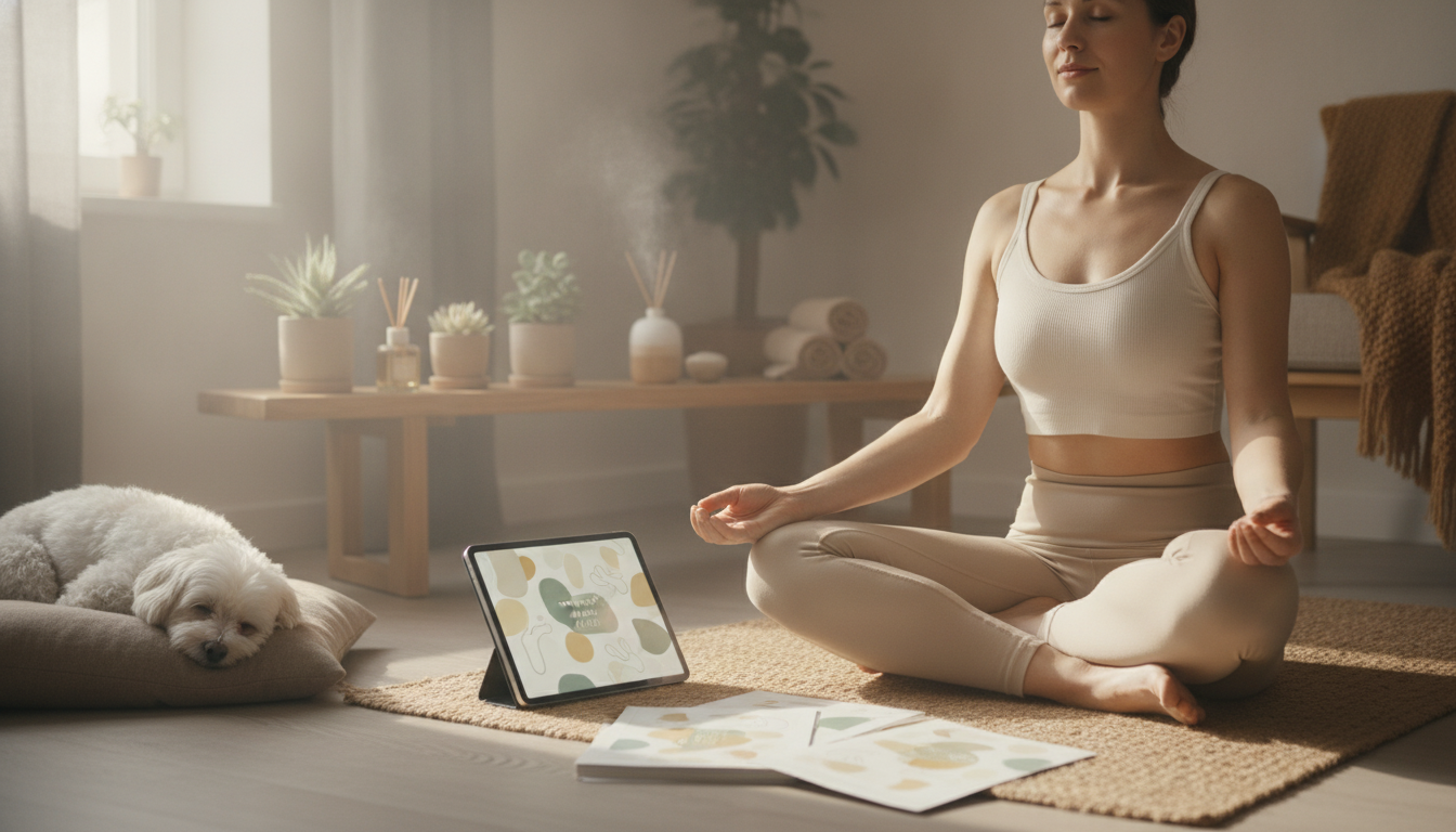 Relaxing Yoga Poses for Beginners: Stress-Relief Flow